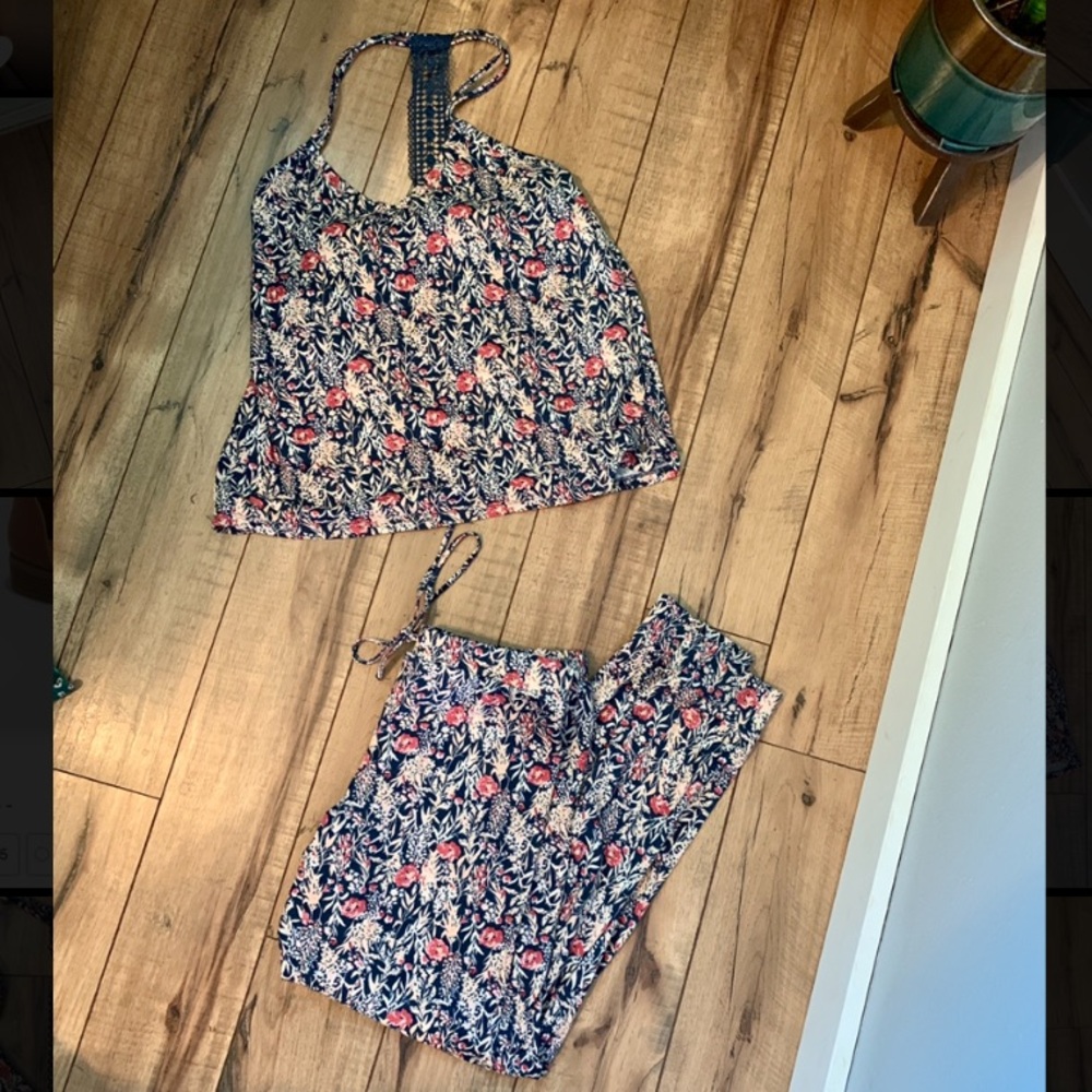 Floral Pajama Set
